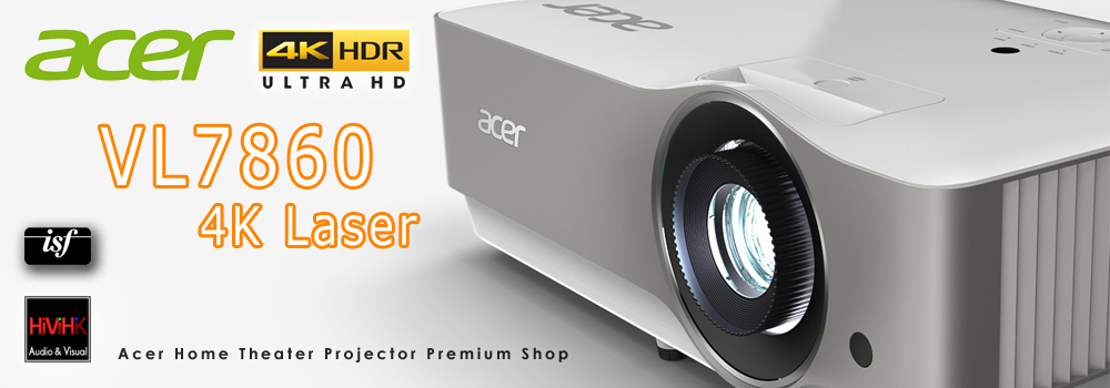 acer vl7860 4k laser projector